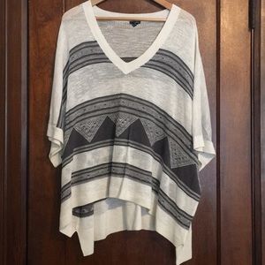 CLUB MONACO PONCHO